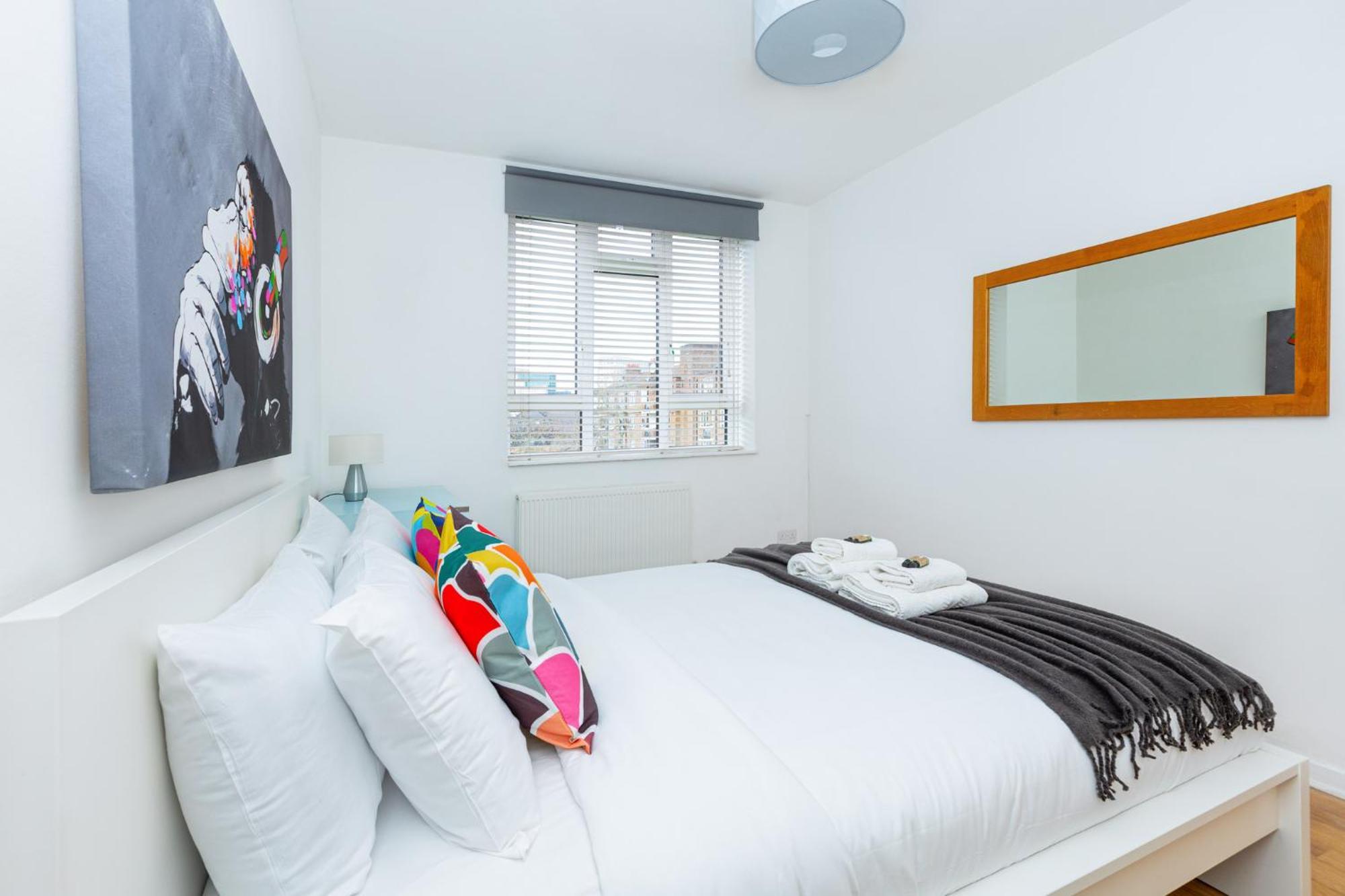לונדון Bright Modern 1 Bedroom Flat, 5 Min To Vauxhall St מראה חיצוני תמונה