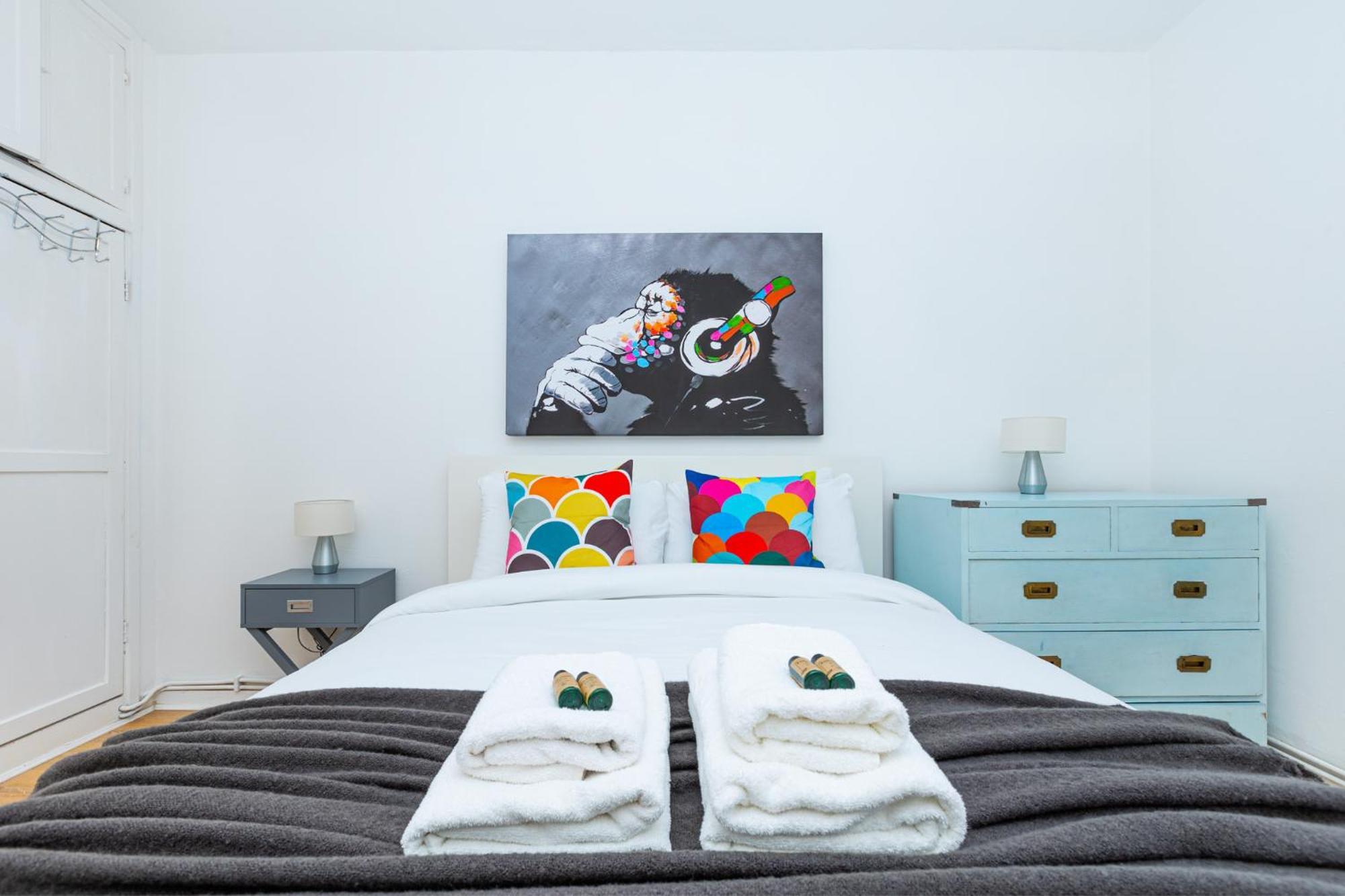 לונדון Bright Modern 1 Bedroom Flat, 5 Min To Vauxhall St מראה חיצוני תמונה