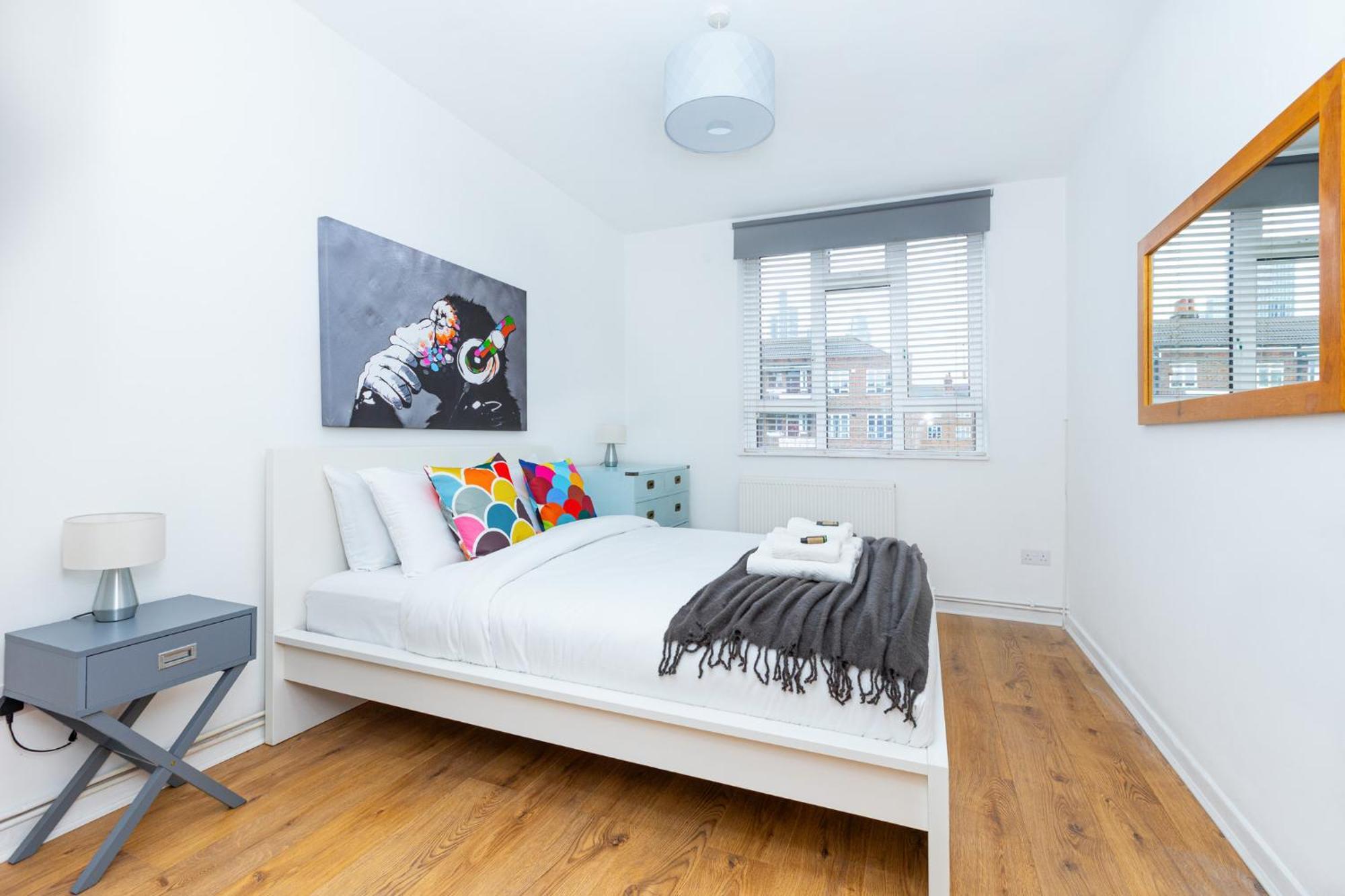 לונדון Bright Modern 1 Bedroom Flat, 5 Min To Vauxhall St מראה חיצוני תמונה