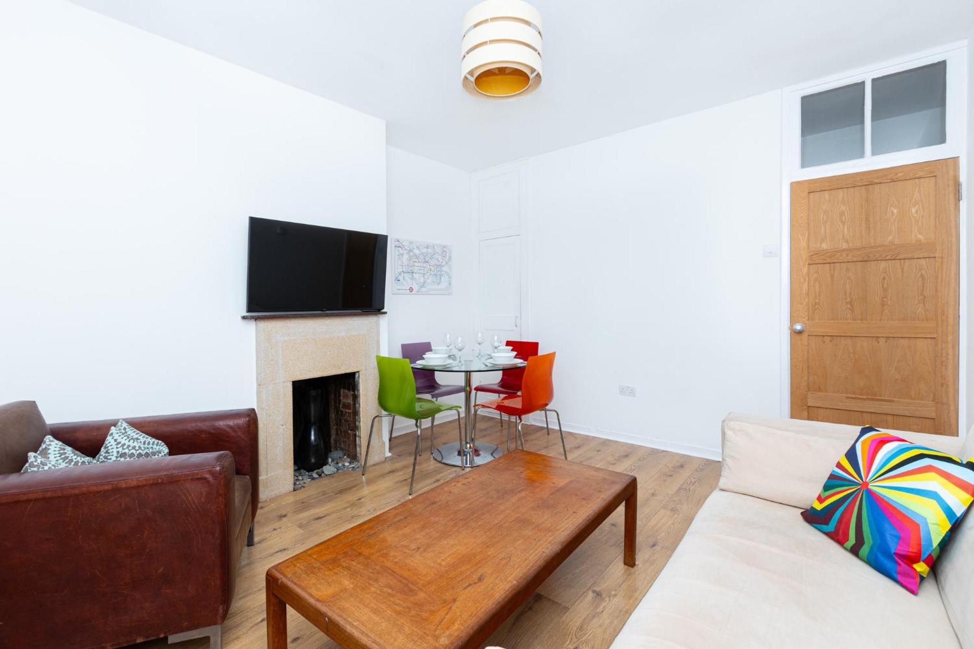 לונדון Bright Modern 1 Bedroom Flat, 5 Min To Vauxhall St מראה חיצוני תמונה