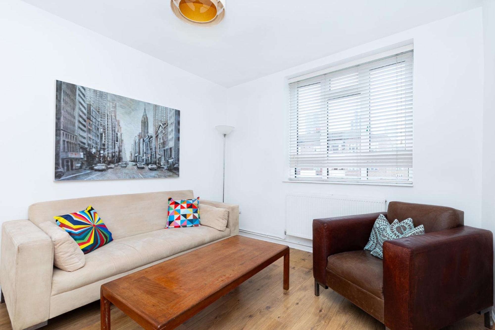 לונדון Bright Modern 1 Bedroom Flat, 5 Min To Vauxhall St מראה חיצוני תמונה