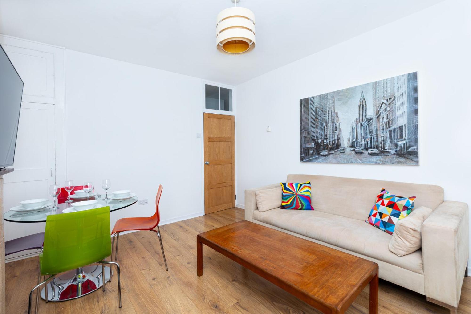 לונדון Bright Modern 1 Bedroom Flat, 5 Min To Vauxhall St מראה חיצוני תמונה