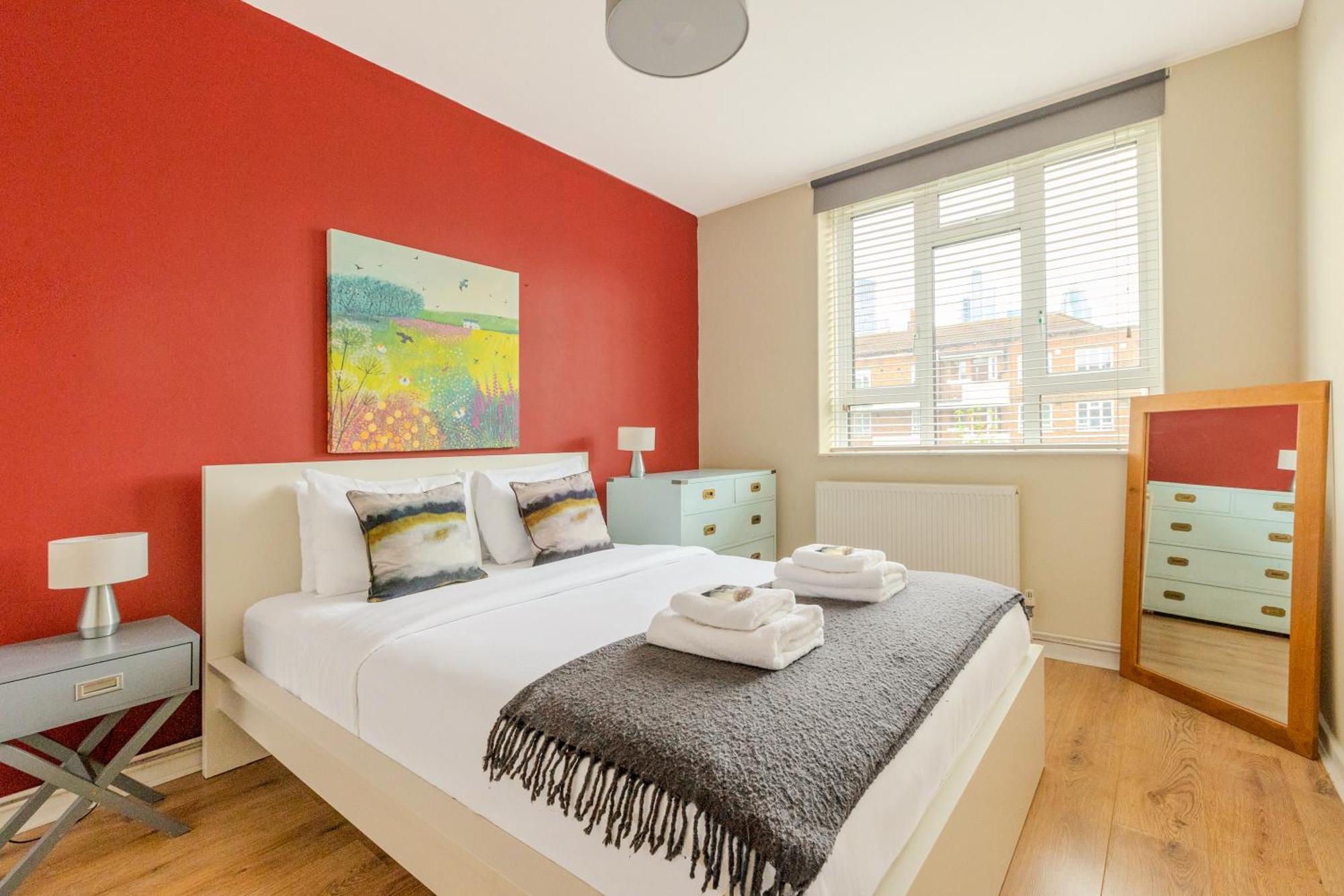 לונדון Bright Modern 1 Bedroom Flat, 5 Min To Vauxhall St מראה חיצוני תמונה