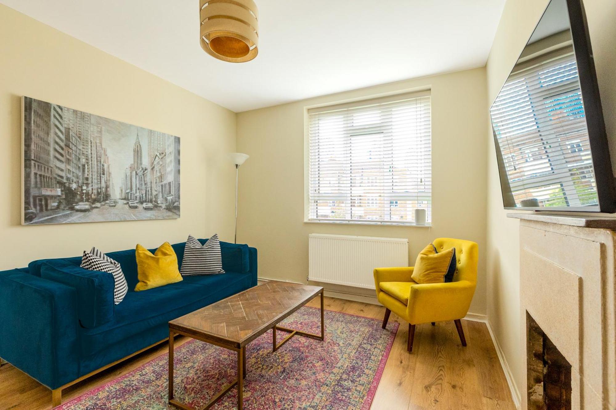 לונדון Bright Modern 1 Bedroom Flat, 5 Min To Vauxhall St מראה חיצוני תמונה