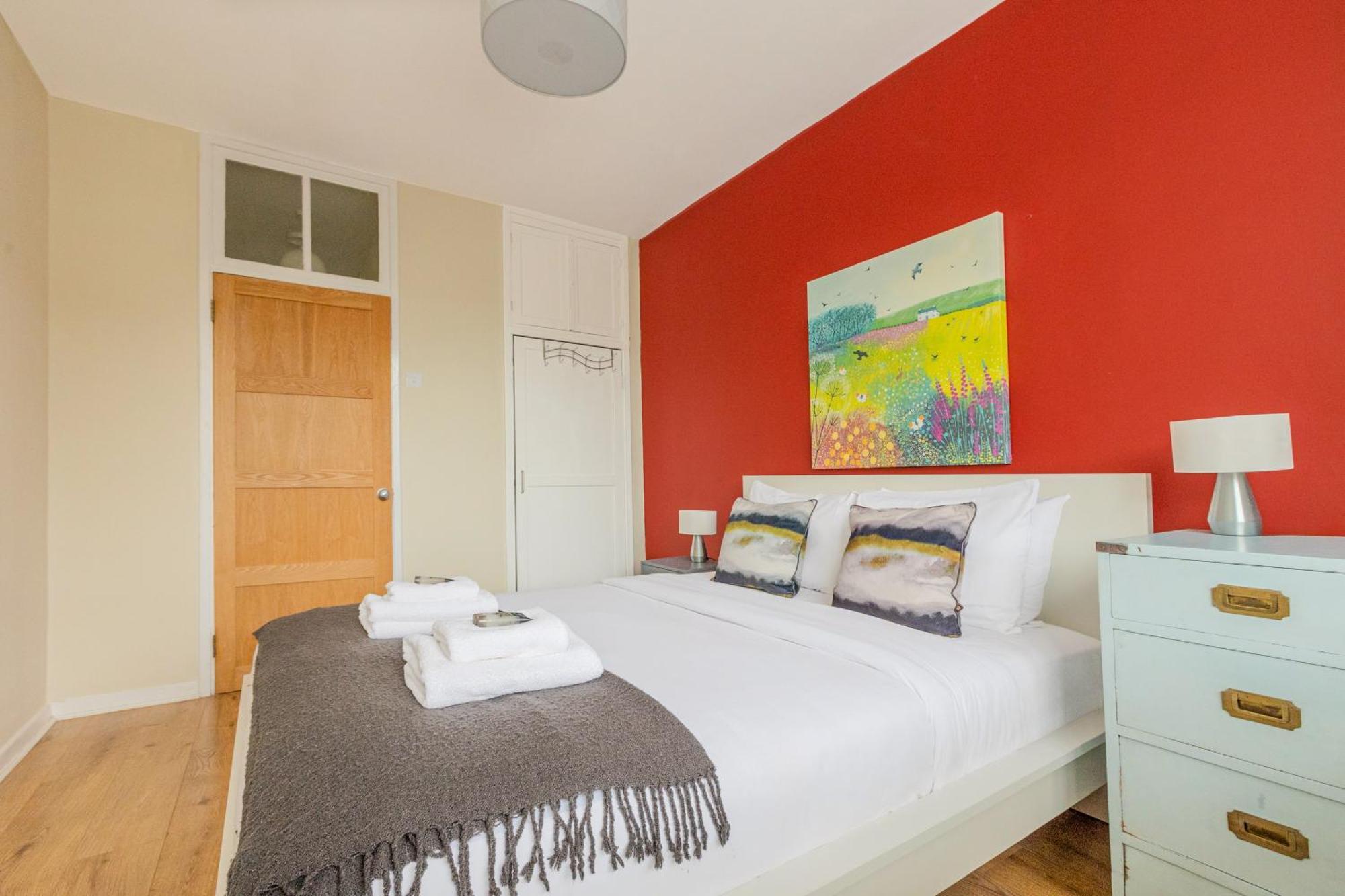 לונדון Bright Modern 1 Bedroom Flat, 5 Min To Vauxhall St מראה חיצוני תמונה